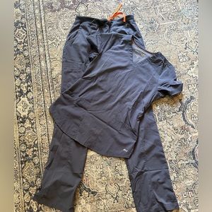 Pewter scrub set. Size xsmall.